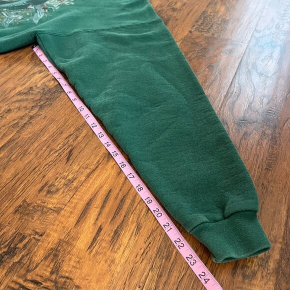 Vintage 90s Eddie Bauer "Field's Finest" Black Lab Sweatshirt - Made in USA - Picture 12 of 16